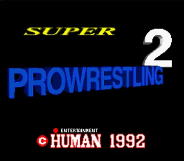 Super Fire Pro Wrestling 2 (Japan) (Beta) screen shot title